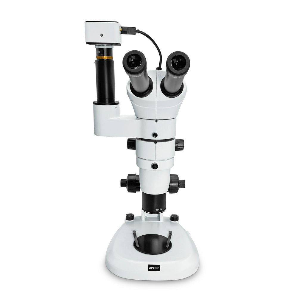 Optico ASZ810 Infinity Parallel Zoom Microscope Bundle — Microscopes