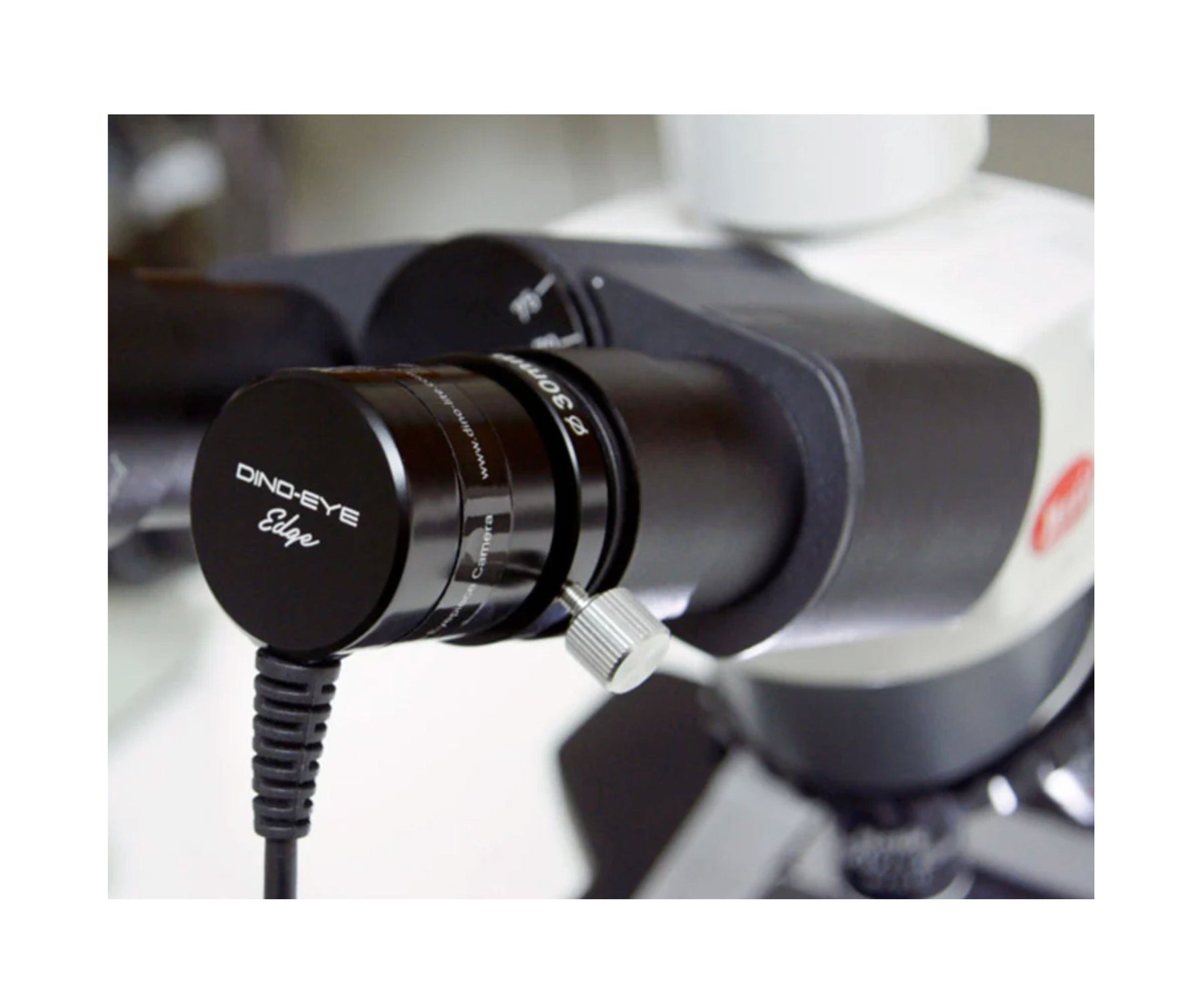 How to mount a microscope camera over the eyepiece