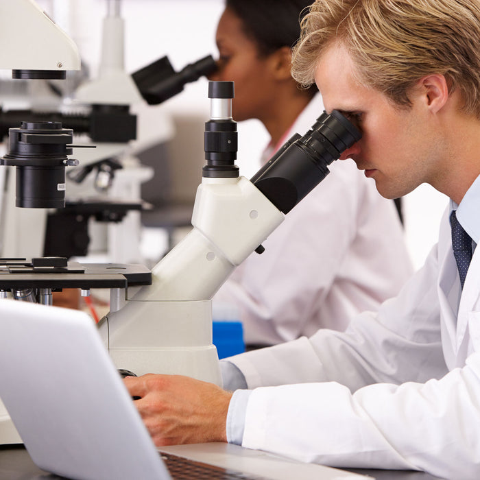 What is an inverted microscope used for?