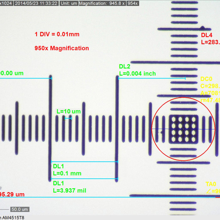 Measuring with a Microscope - Dino-Lite