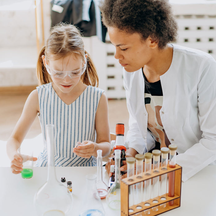 Fun microscope experiments for children #2