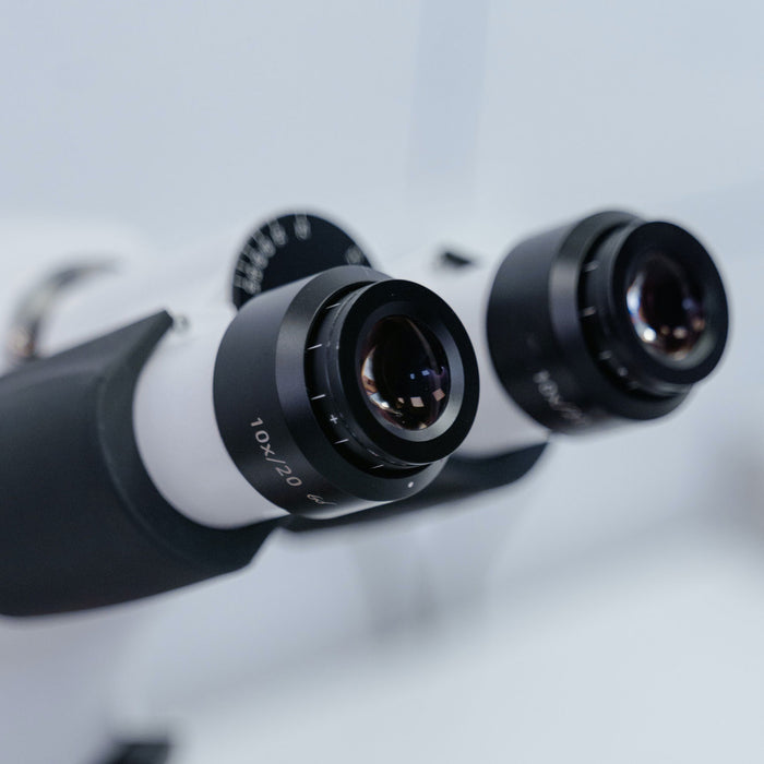 Microscope eyepiece focusing explained