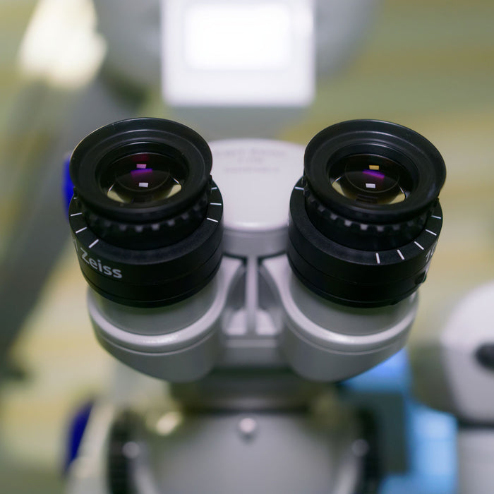 Microscope eyepieces adjustment explained
