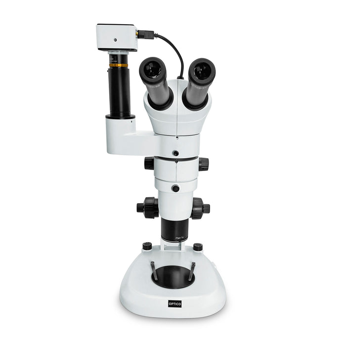 Optico ASZ-810 Infinity Parallel Zoom Microscope Bundle