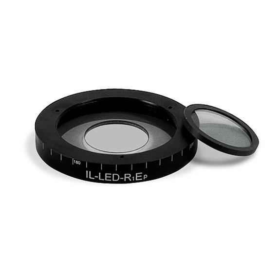 8W-LED Microscope Ring Light with Polarizer